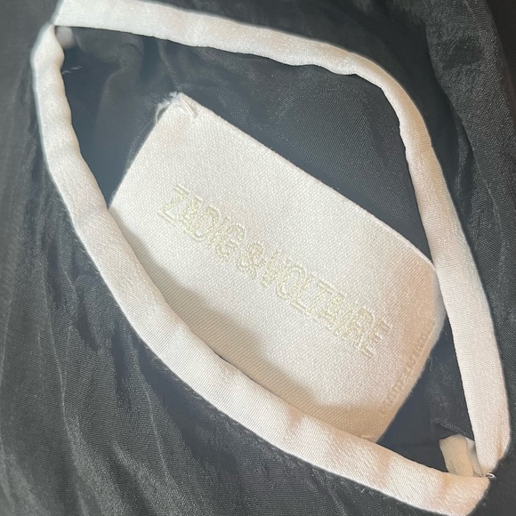 Zadig & Voltaire Billy Printed Reversible Bomber Jacket - Picture 8 of 9